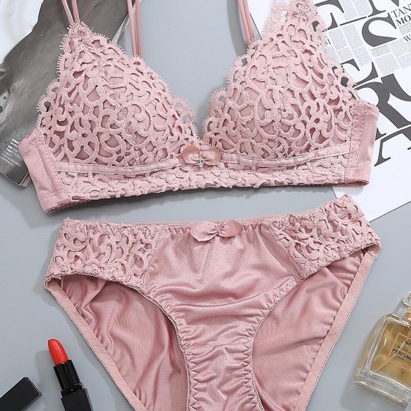 Soft Breathable Lace Bra
