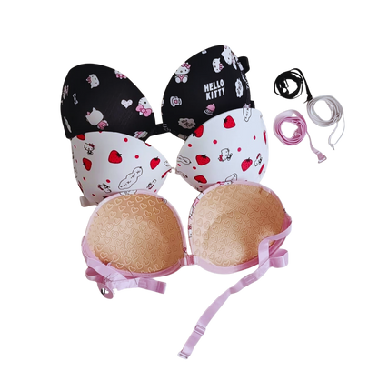 Kitty Chic Padded Bra & Brief Set