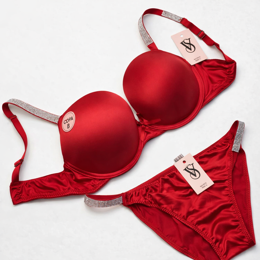 Victoria Secret Bridal Padded Pushup Wired Bra Set