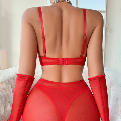 Heart Charm Lingerie Set