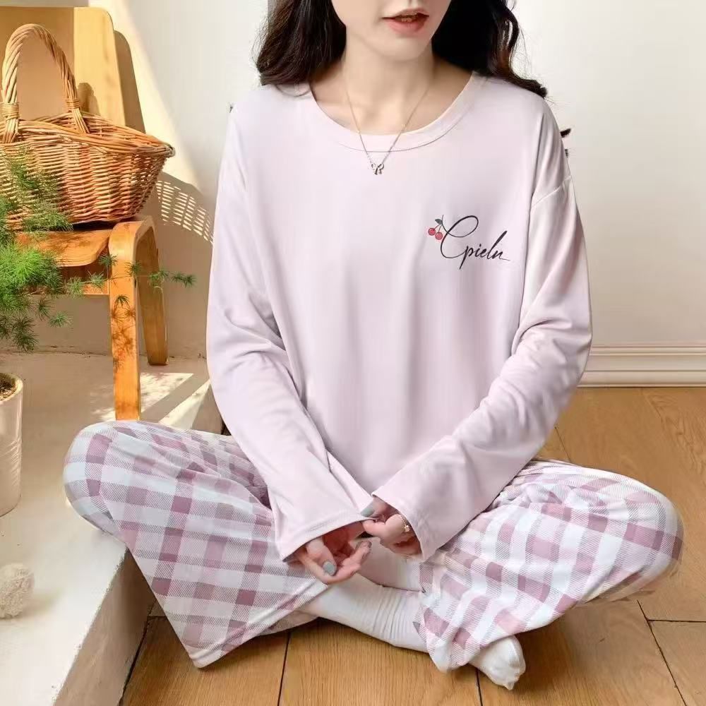 Blush Pink Cozy Lounge Wear Set – Soft & Feminine